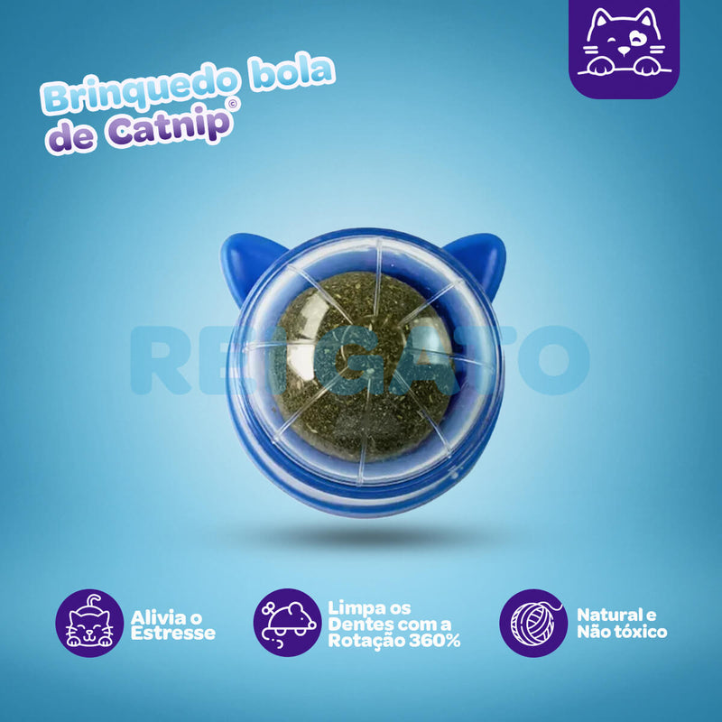 Brinquedo Bola de Catnip - Rei Gato©